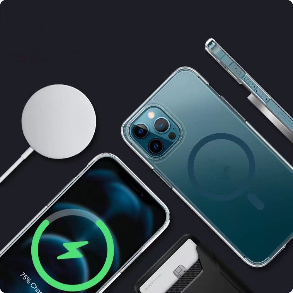 SPIGEN Ốp Điện Thoại Siêu Mỏng Kết Hợp Nam Châm Chống Sốc Cho iPhone 14 Pro max 14 Plus 13 Pro max 12 Pro max
