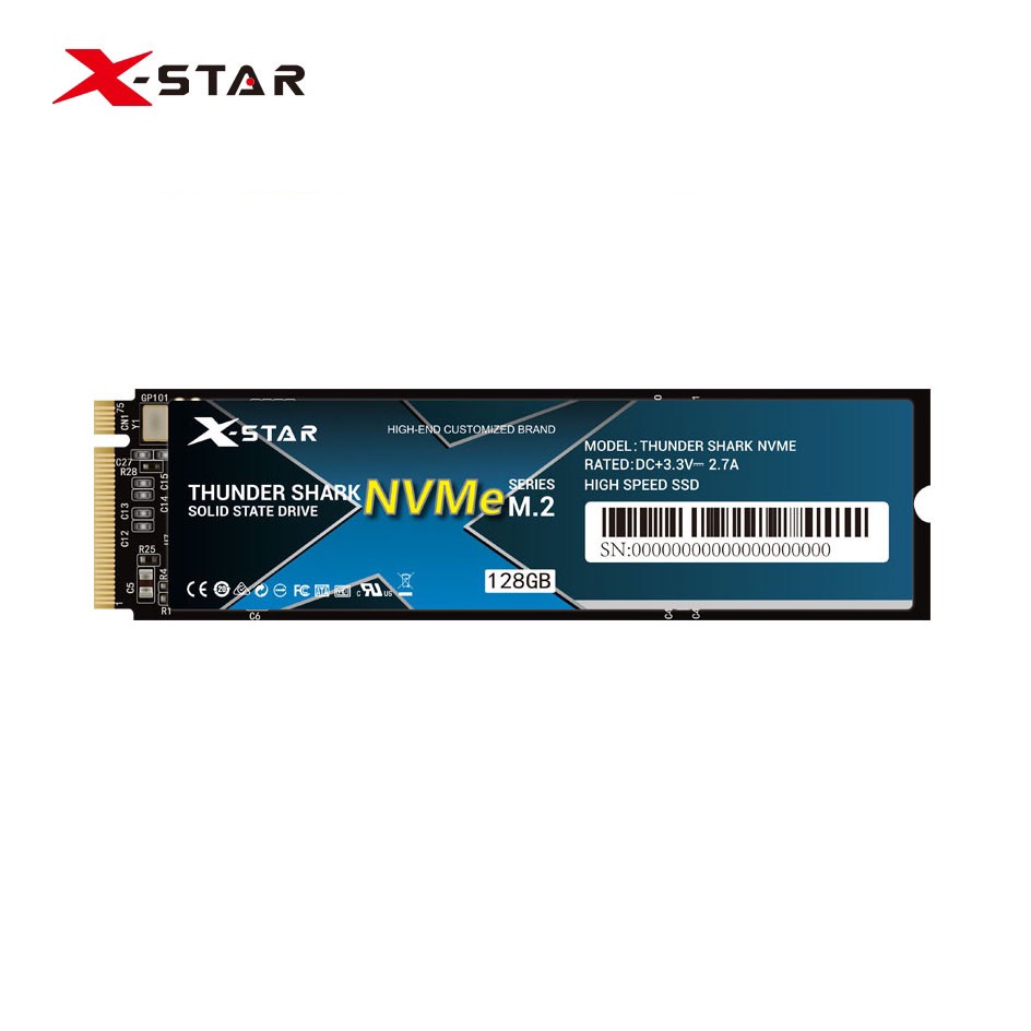 Ổ cứng SSD M2 NVME Xstar 128gb bảo hành chính hãng 36 tháng