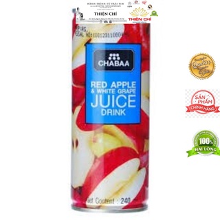 Combo 24 lon Nước chabaa táo 230ml- DEAL11K=1LON