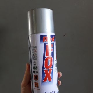 Sơn xịt Red fox mã màu 36( bạc)