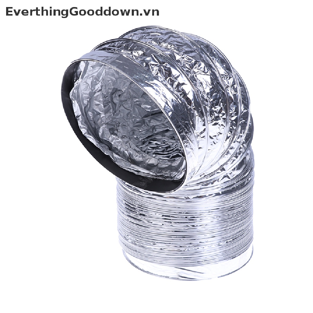 Ống Thông Gió Bằng Lá Nhôm 3.1Inch Linh Hoạt Dài 1.5M Tiện Dụng