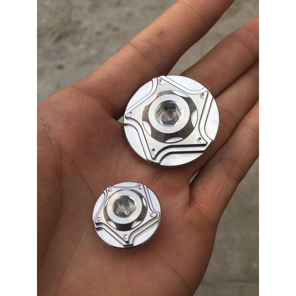 CẶP ỐC MÂM LỬA SALAYA Mẫu Sao INOX 304 CHO HONDAo