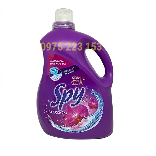 Nước giặt xả quần áo hương nước hoa Spy Blossom 3.7kg