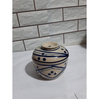 Combo 3 Thố sành, hủ đựng gia vị 11 cm