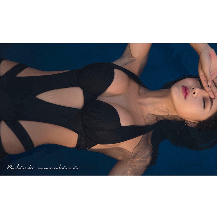 Bikini bộ đồ bơi nữ liền mảnh quến rũ áo dạng thắt buộc - Ảnh thật cuối | BigBuy360 - bigbuy360.vn