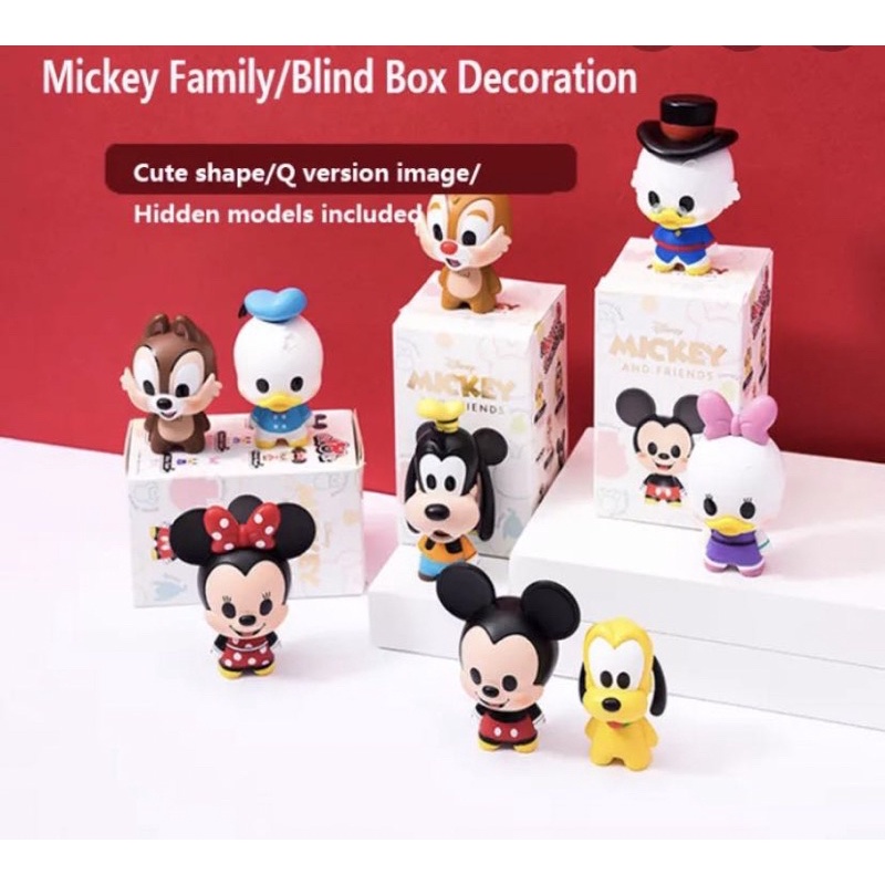 Mô hình nhân vật Chuột Mickey Mouse và những người bạn Disney Miniso