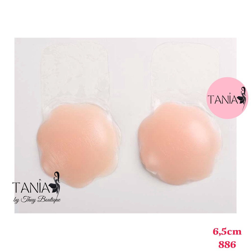 Miếng dán ngực silicon TINIAN kéo nâng ngực chống xệ che nhũ hoa 881 886