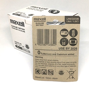 Pin AA - Pin AAA Maxell alkaline dung lượng cao