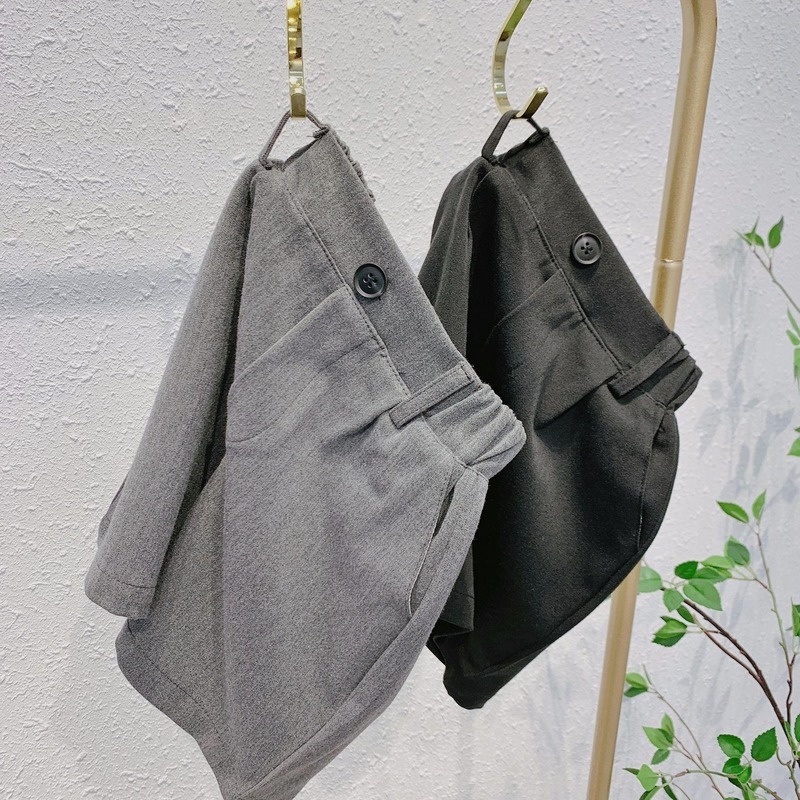 Quần Short Dáng Rộng Màu Sắc Đơn Giản Thời Trang Mùa Hè Cho Bé