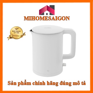 Ấm đun siêu tốc xiaomi electric kettle 1a chất liệu thép không rỉ | bình đun siêu tốc deerma dr035s| mihomesaigon