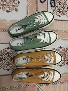 ORDER GIÀY ULZZANG MÀU VÀNG CONVER