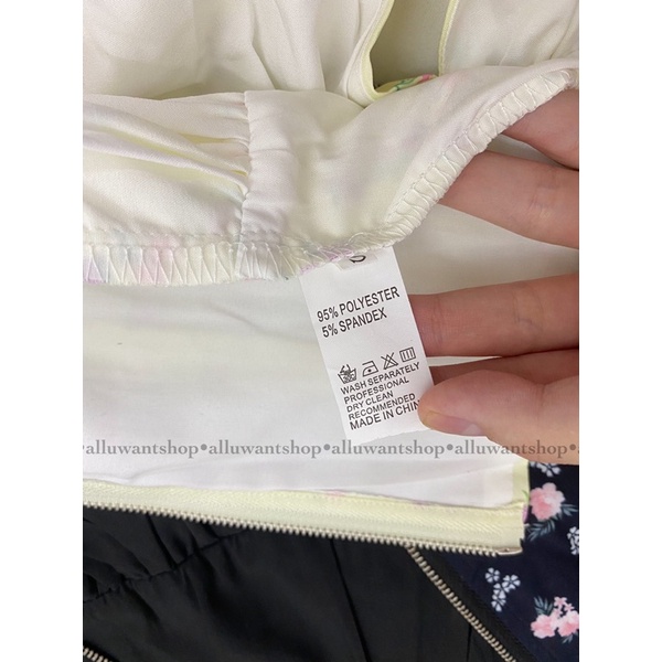 Áo NO BRAND Floral Corset Top