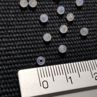 [1 hạt][Moonstone] Hạt lẻ đá moonstone tròn 3mm