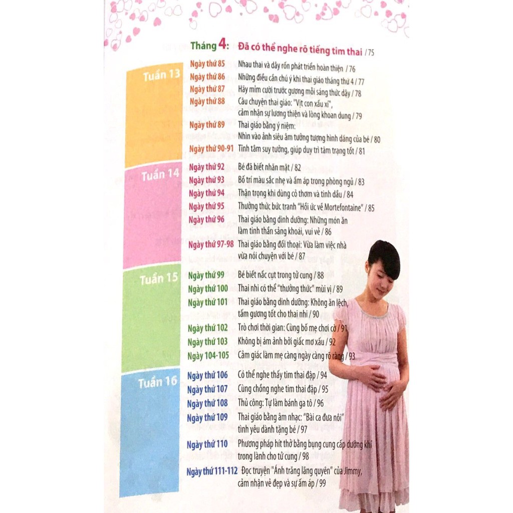 Sách - Thai Giáo Theo Chuyên Gia 280 Ngày Mỗi Ngày Đọc Một Trang - Minh Long Sach24h