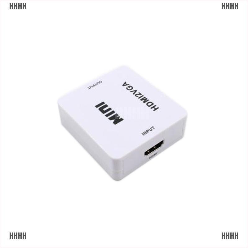 Hộp Chuyển Đổi Vga Sang Hdmi Full Hd Video 1080p Cho Pc Laptop Dvd Hdtv