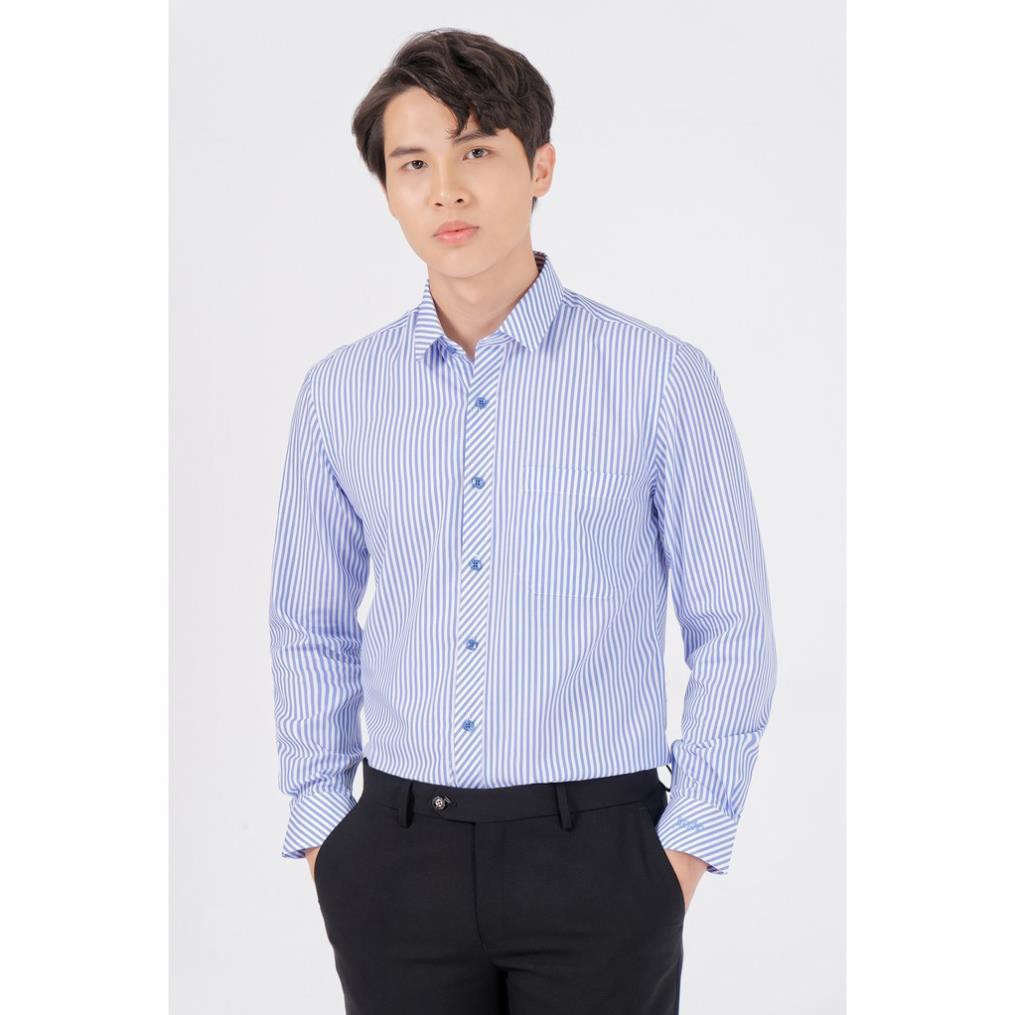 Áo Sơ Mi Nam Dài Tay Công Sở Blentino BBT02 Chất Liệu Cao Cấp, Không Nhăn, Không Xù, Thấm Mồ Hôi