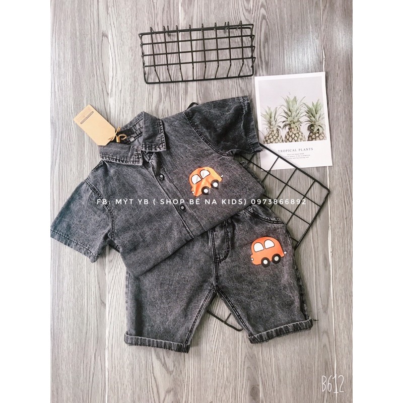 Sét bộ bò ô tô cho bé trai