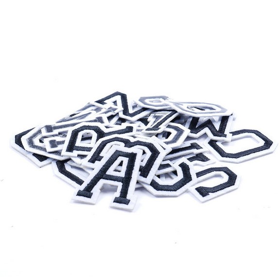 Set 4 Miếng Dán Ủi Quần Áo Hình Chữ Cái Từ A-Z