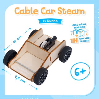 Đồ chơi Lắp ráp Gỗ STEAM Xe kéo STEM Dunno