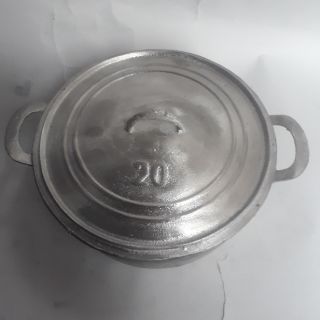 Nồi gang đúc khuân dk25.9cm