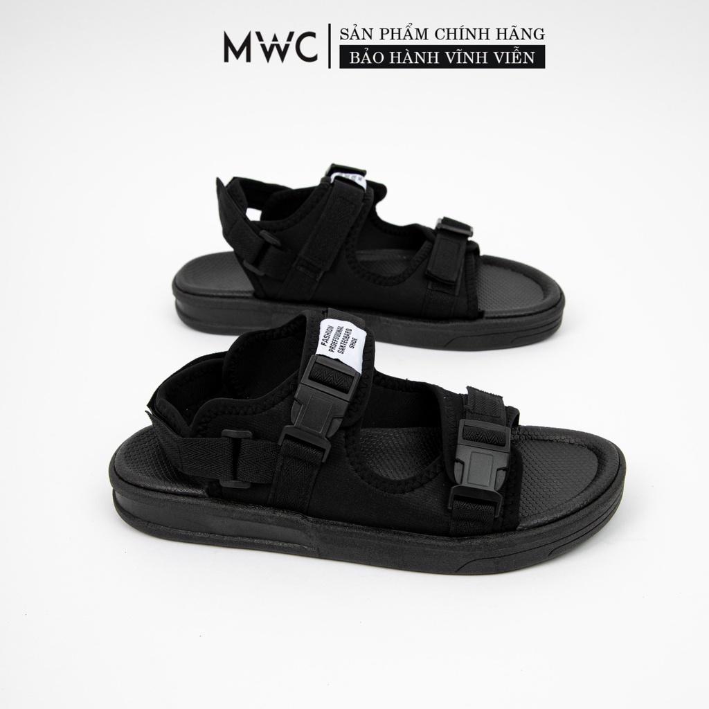 [Mã SKAMFS114M giảm 10% đơn 100K] GIÀY SANDAL NAM MWC - SANDAL 2 QUAI ĐẾ CAO NĂNG ĐỘNG - NASD- 7045