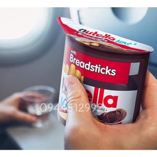 Bánh que chấm Socola Nutella 52g Mỹ - NUTELLA HAZELNUT WITH BREADSTICKS