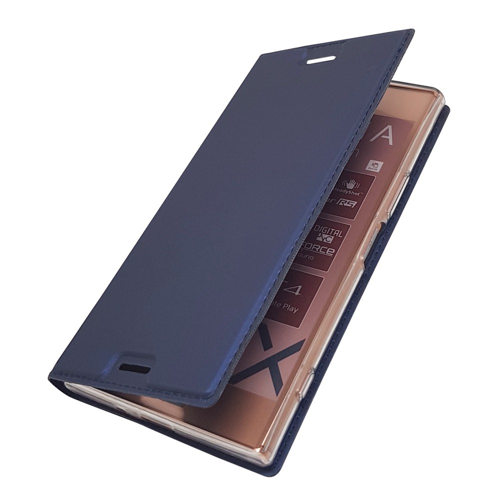 Luxury Magnetic Business Flip Cover Sony Xperia XZ Premium G8141 Dual G8142 PU Leather Book Case Card Holder Stand Wallet Casing