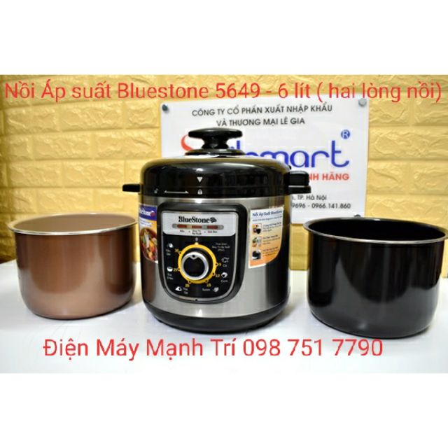 NỒI ÁP SUẤT ĐIỆN BLUESTONE PCB-5649