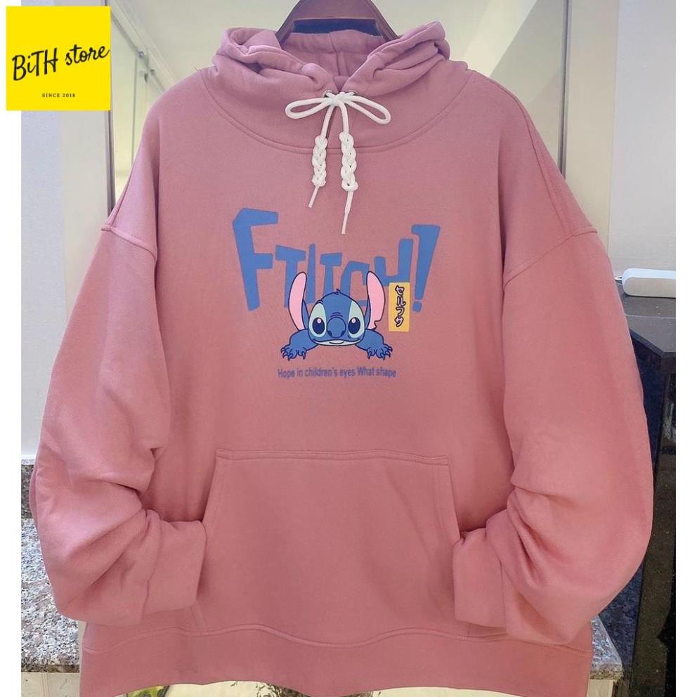 Áo khoác hoodie nam nữ form rộng FTITCH có mũ rộng, chất dày ấm áp | BigBuy360 - bigbuy360.vn