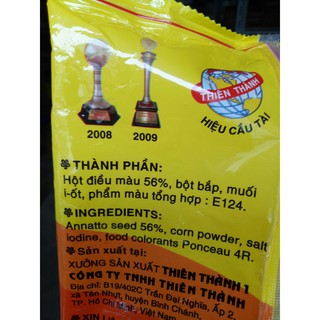 Bột điều đỏ Thiên Thành 50g