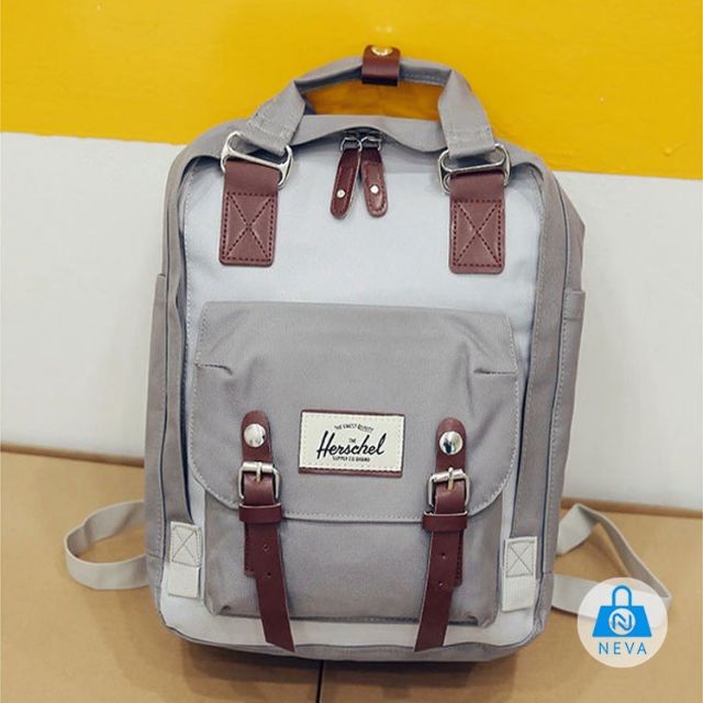 Balo nam nữ thể thao năng động loại vuông 2 quai canvas thời trang  - balo theloan TL0063