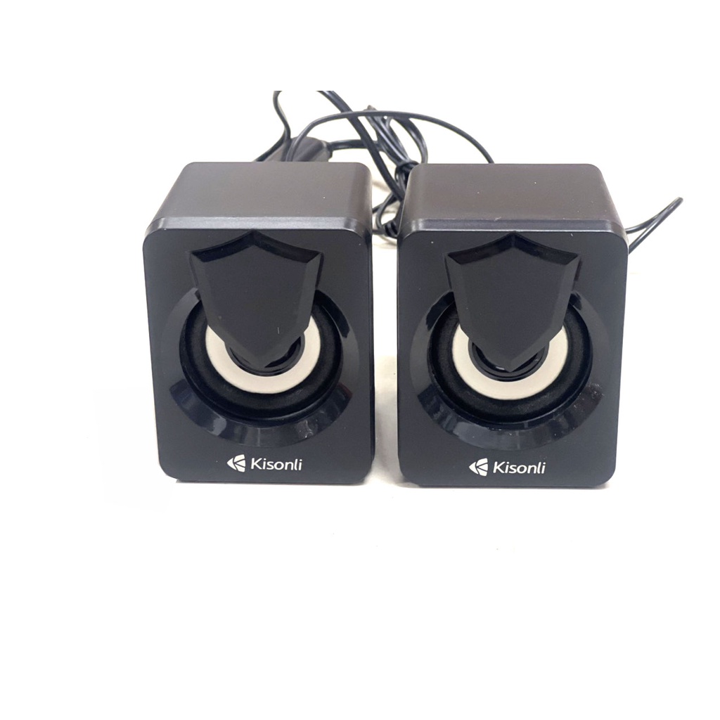 LOA VI TÍNH KISONLI L-1030 (2C/1 BỘ) HỒNG , ĐEN