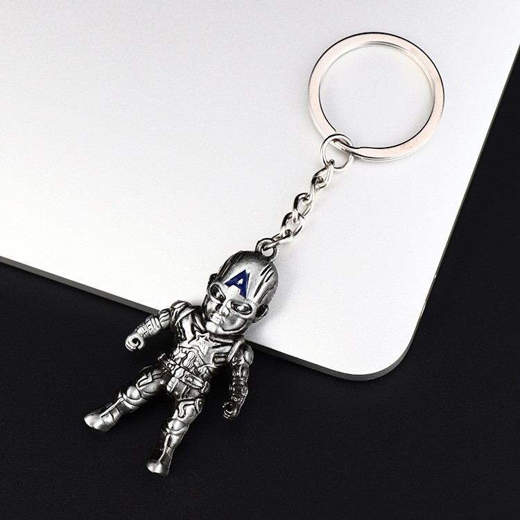 Móc Khóa Đồ Chơi Mô Hình Avengers Captain Amnerican Mavel End Game Cuộc Chiến Vô Cực Infinity War