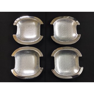 Ốp hõm cửa xe Kia Sorento mạ  Chrome bạc Cao Cấp
