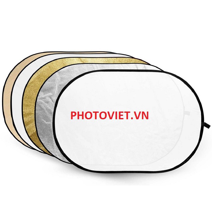 Hắt Sáng bầu dục 5in1 90x120cm Minh Đức