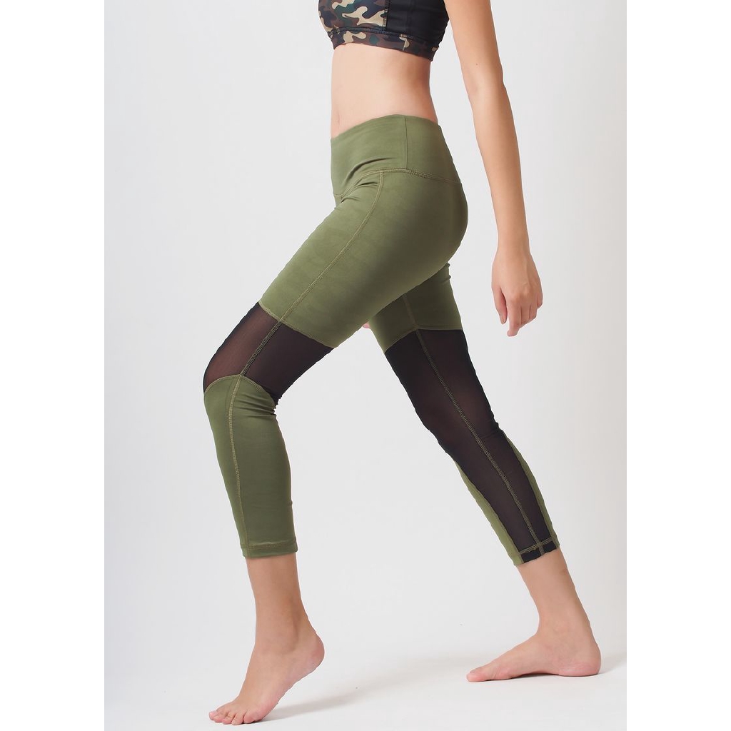 Legging lửng phối lưới Vip Perf.