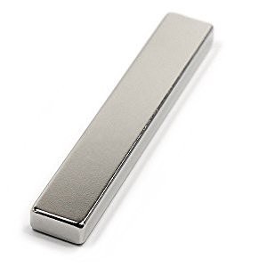 Nam châm thanh 100x20x5mm, nam châm trắng đất hiếm lực hút siêu mạnh 100*20*5mm