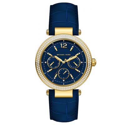 Đồng hồ nữ Michael Kors MK2545 dây da xanh size 33mm
