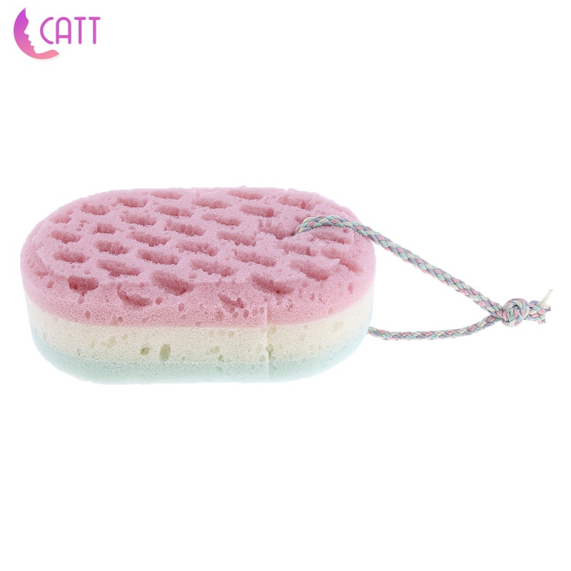 1 Miếng Bọt Biển Tẩy Tế Bào Chết Toàn Thân Thích Hợp Cho Mọi Loại Da