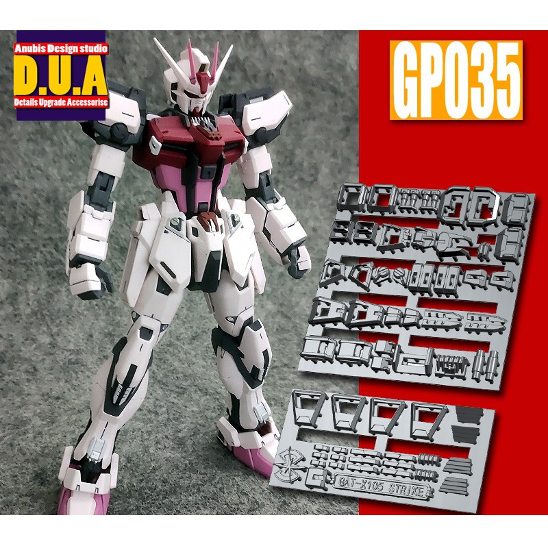 PHỤ KIỆN MOD ANUBIS - CHI TIẾT NHỰA MÔ HÌNH IN 3D CHO MG 1/100 GAT-X105 STRIKE - GP035
