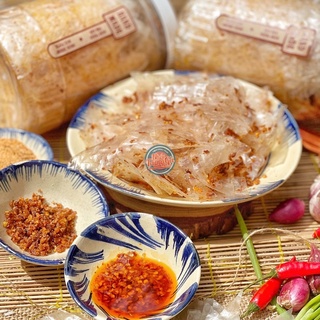 BÁNH TRÁNG TÔM KHÔ CHÁY TỎI