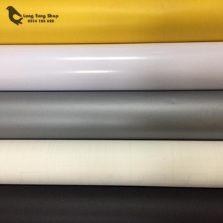 [ khổ 1,2m - chọn màu ] Decal dán tường có keo màu trơn