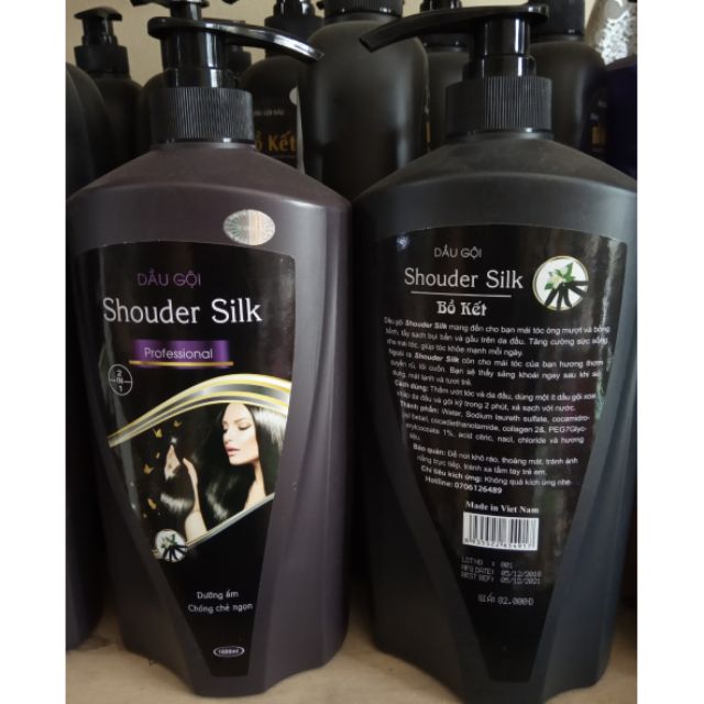 Dầu gội Shouder Silk bồ kết 1000ml