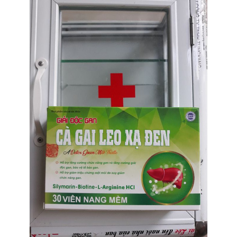 Cà gai leo xạ đen giải độc bảo vệ chức năng gan Hộp 30v Tín Tâm shop | BigBuy360 - bigbuy360.vn