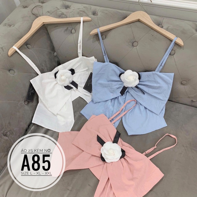 Bigsize Áo 2s kèm nơ A85