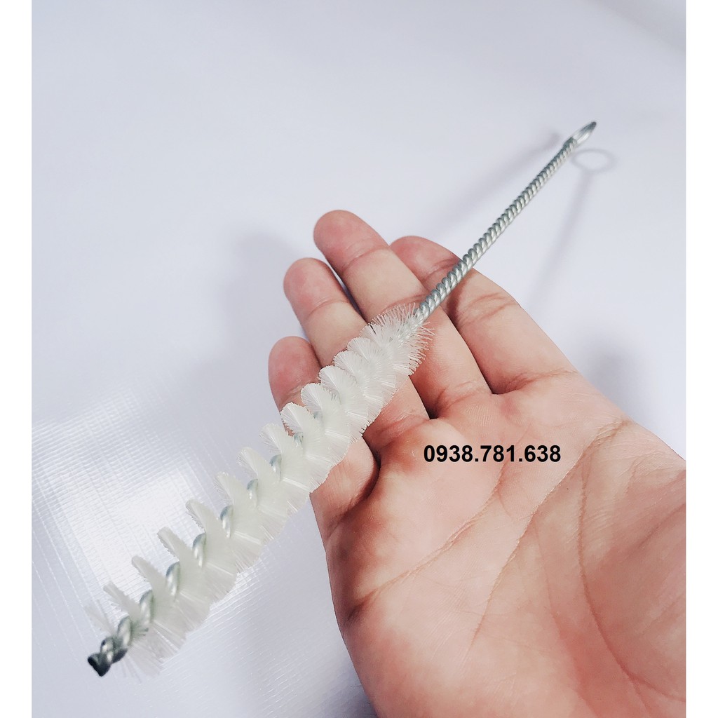 Chổi cước thông ống sợi Nilong trắng