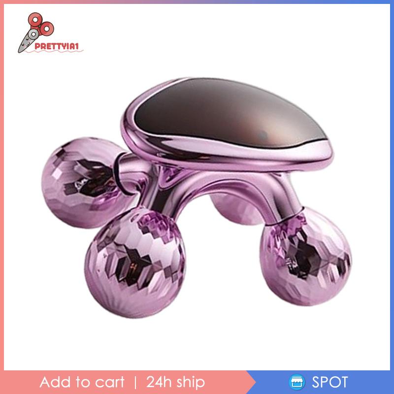 [Prettyia1] Máy Mát Xa Mặt Sử Dụng Năng Lượng Mặt Trời