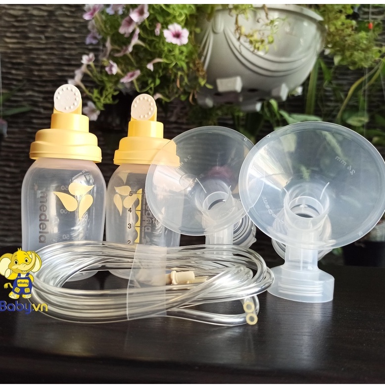 Phụ kiện máy hút sữa Medela (Có Bán Lẻ)| Phụ kiện máy vắt sữa Medela Pump | Van, Gioăng Trắng, Cỗ Phễu, Ống hơi các loại