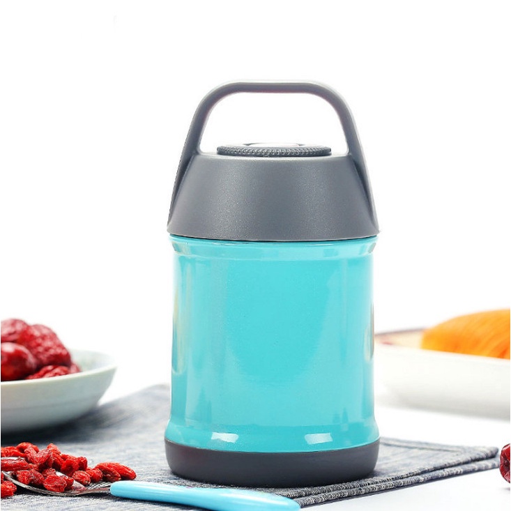 Bình Ủ Cháo Giữ Nhiệt Ruột Inox Cao Cấp Kiểu Nhật Bản - Bình Giữ Nóng Thức Ăn Siêu Tiện Lợi - Hàng chính hãng