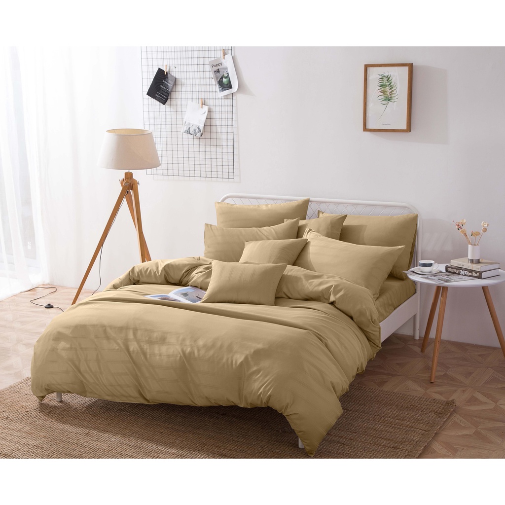 Bộ Ga và Chăn chần bông Ai by AKEMI Colourdream Tamaya, 5 món (King/Queen)